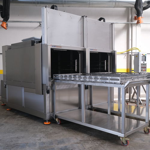 Lösungsmittelreinigungsanlage - SolvEX - KSP Machine - automatisch / für Flexodruckplatte / Optik