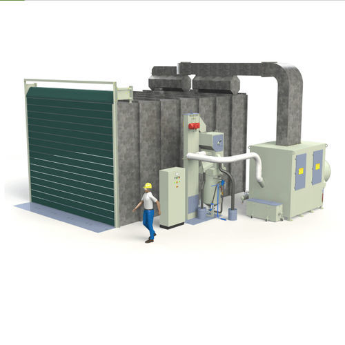Druckstrahlkabine - CMV - automatisch