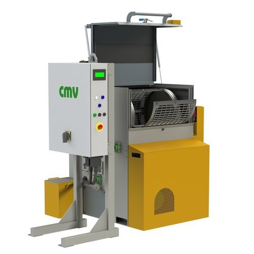 Trommel-Strahlanlage - RD - CMV - Turbinen / für Metall / halbautomatisch