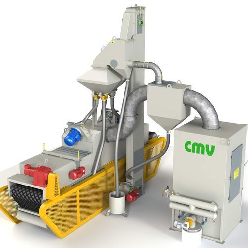 Drahtgurt-Strahlanlage - CMV - Turbinen / für Metall / automatisch