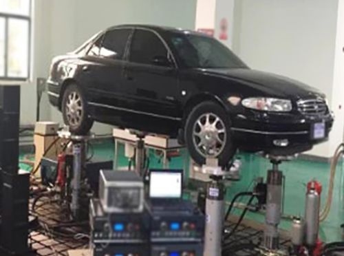 Schwingungsprüfstand - Dongguan Hongjin Test Instrument Co.,Ltd. - computergesteuert / Fahrzeug / für die Automobilindustrie