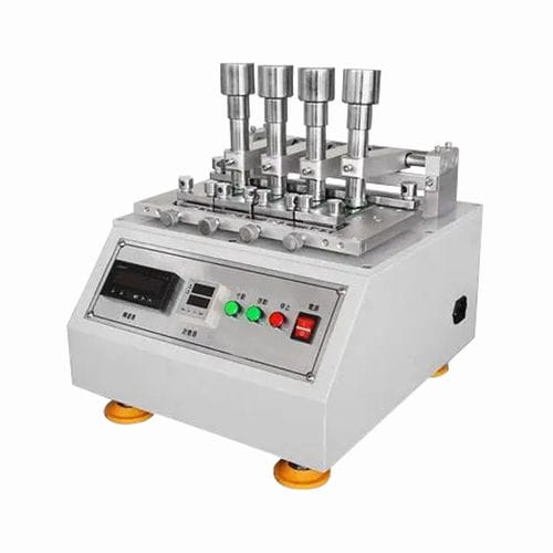 Abriebfestigkeits-Prüfanlage - Dongguan Hongjin Test Instrument Co.,Ltd. - Farb / automatisch / für Leder