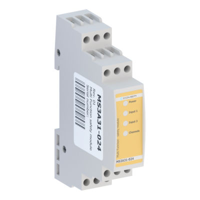 3NO-Sicherheitsrelais - MS2A31-024 - Comepi srl - 1NF / SIL / für DIN-Schiene