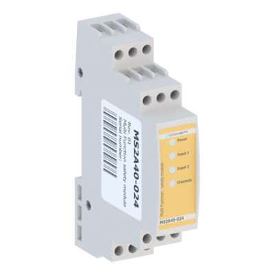 Notausschalter-Sicherheitsrelais - MS2A40-024 - Comepi srl - für Schutztüren / 4NO / SIL