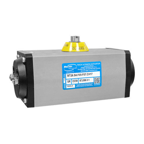 Pneumatischer Ventilantrieb - MT series - Max-Air Technology - Schwenk / Zahnstangen-Ritzel / doppeltwirkend