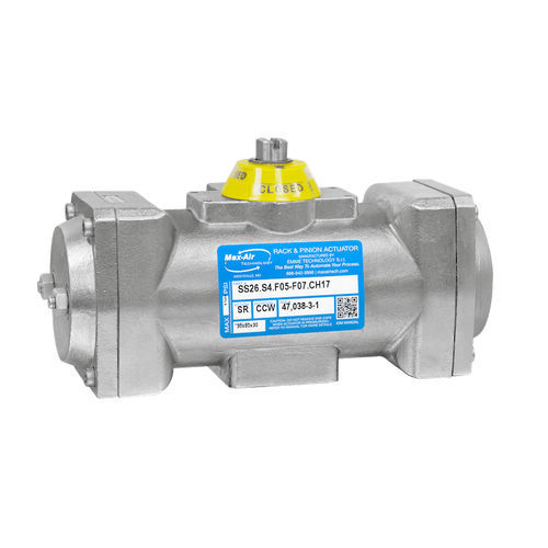 Pneumatischer Ventilantrieb - SS series - Max-Air Technology - Schwenk / Zahnstangen-Ritzel / doppeltwirkend
