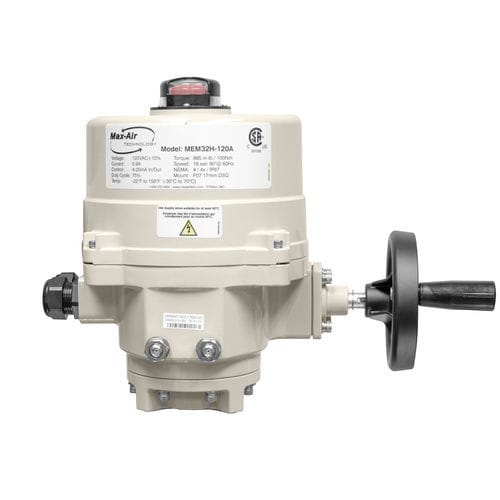 Elektrischer Ventilantrieb - ME series - Max-Air Technology - drehbar / dreiphasig / IP65