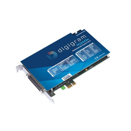 PCI-Express-Soundkarte - PCX442E - DIGIGRAM - Mehrkanal / extraflach