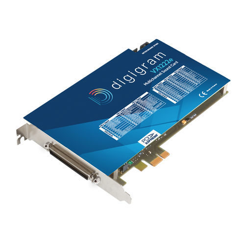 PCI-Express-Soundkarte - VX1222E - DIGIGRAM - extraflach / Mehrkanal