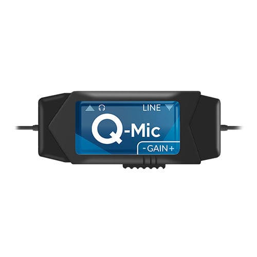 Aufzeichnungsmikrofon - Q-MIC - DIGIGRAM - digital / hochempfindlich / kompakt