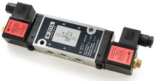 Pneumatik-Wegeventil / Schieber - 2636200 - ZITA BULGARIA - magnetbetrieben / 5/2-Wege / Aluminium