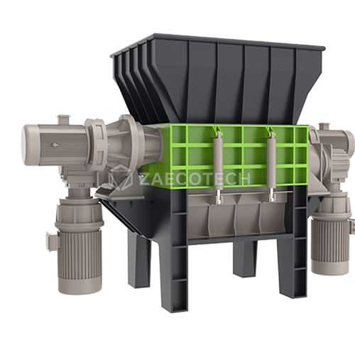 Primär-Schredder - F series - ZhengZhou ZA ECOTECH Co.,Ltd - Vierwellen / für Abfall / Hochdrehmoment