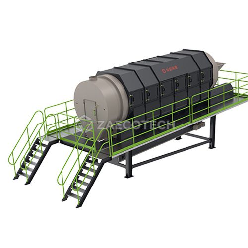 Recycling-Siebmaschine - Municipal solid waste sorting - ZhengZhou ZA ECOTECH Co.,Ltd - für Müll
