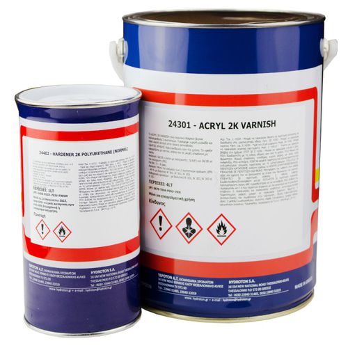Schutzlack - 24301  - Hydroton SA - Zweikomponenten / Acryl / Polyurethan