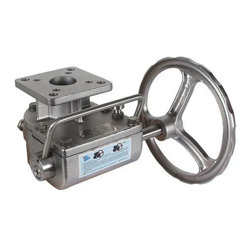 Manueller Ventilantrieb - JHM series - Taizhou Juhang Automation Equipment Technology Co., Ltd - drehbar / mit Schnecke / IP67
