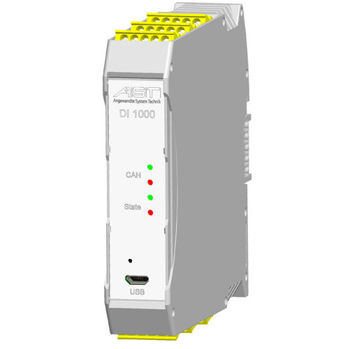 Signalverstärker - DI1000 - AST - Angewandte System Technik GmbH - Mess / digital / für DMS-Sensoren