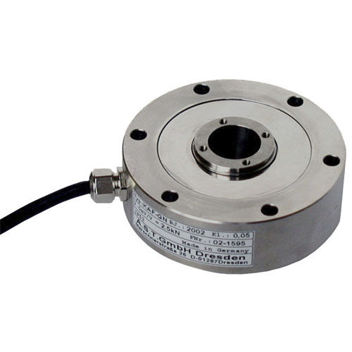 Druckkraft-Kraftsensor - KAF-GN - AST - Angewandte System Technik GmbH - Pancake-Typ / für Prüfmaschine / Edelstahl