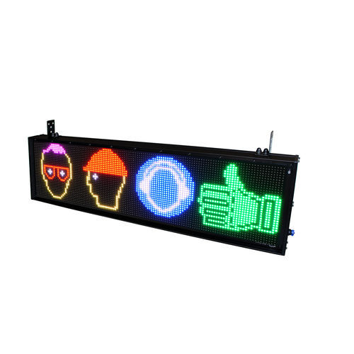 LED-Display - miline  - microSYST Systemelectronic - Punktmatrix / Farb / 128 x 32