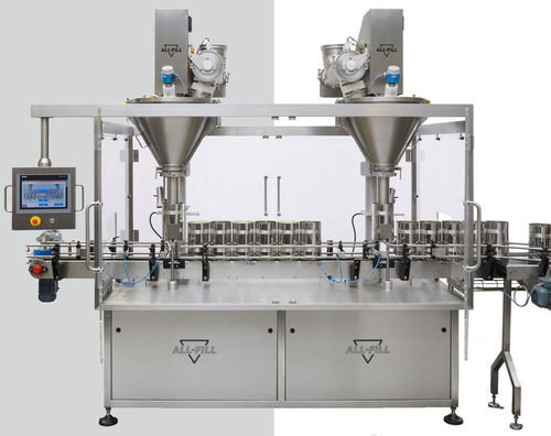 Inline-Füllmaschine - SERIES 100/200/400 - All Fill International - vollautomatisch / für Töpfe / für Pulver