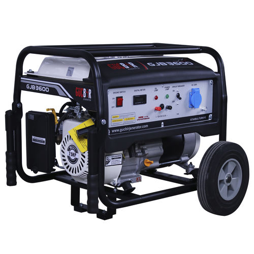 Benzinbetriebenes Stromaggregat - GJB1200 - GUCBIR GENERATOR MANUFACTURING CO.LTD. - einphasig / auf Rollen / 50 Hz