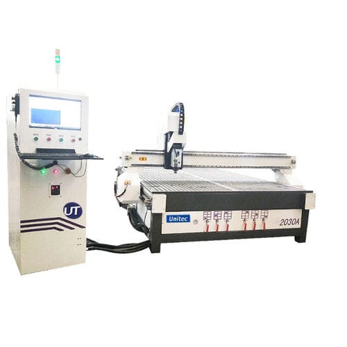 Schneidemaschine für Aluminium - UT2030A - Nanjing Unitec Technology Co.,LTD - für Holz / für Schablonen / CNC