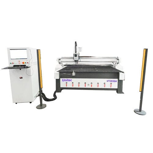 CNC-Konturfräsmaschine - UT2030A - Nanjing Unitec Technology Co.,LTD - 3-Achs / für Holz / für PVC