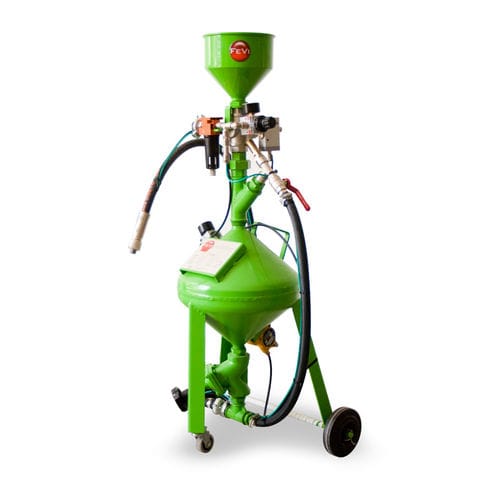 Manuelle Sandstrahlanlage - SABIX PLUS - FeVi - Druck / mobil