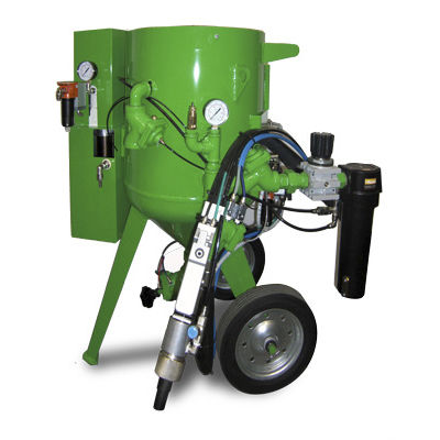Manuelle Sandstrahlanlage - Water Blast - FeVi - Druck / mobil