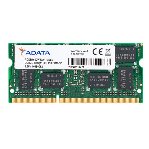 SO-DIMM-Speichermodul - DDR3L ECC SO-DIMM - ADATA Industrial - DRAM / DDR3 SDRAM / schnell