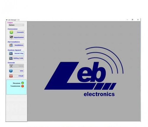 Management-Software - LebManager - LEB Electronics Srl - Datenbank / Steuerung / Windows