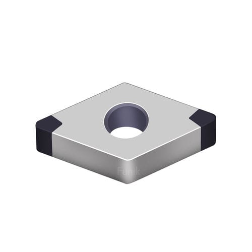 Drehwendeschneidplatte - DNGA - Funik Ultrahard Material Co., Ltd. - zur Endbearbeitung / Fräs / zum Schruppen