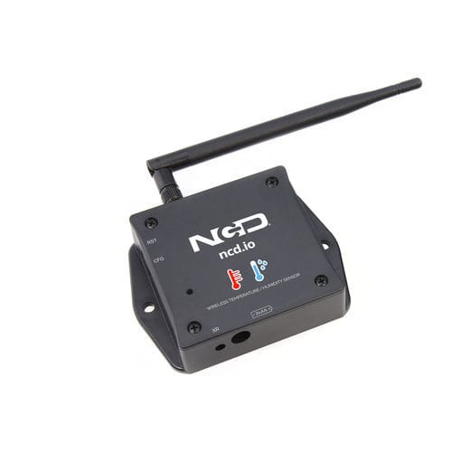 Wandmontierter Feuchte- und Temperatursensor - PR49-24A - National Control Devices - drahtlos / IoT / klein
