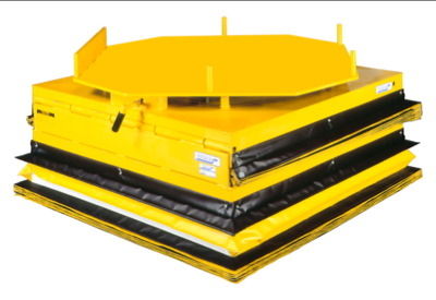 Balg-Hubtisch - ERGONOMIC™ series - Nordock Inc. - hydraulisch / festinstalliert / Luftfilm