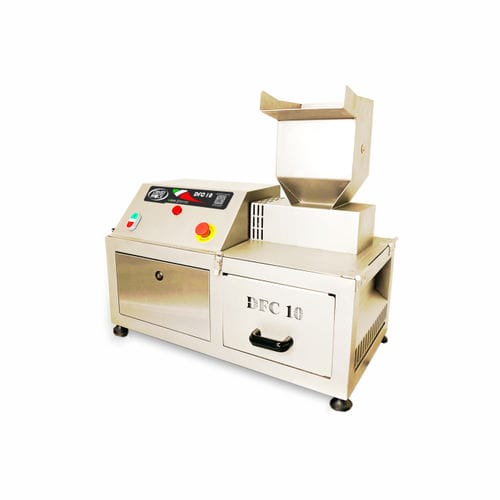 Reißmaschine für gekochtes Fleisch - DFC10 - Orved Brock - für gekochtes Hühnchen / für kontinuierliche Produktionslinien / Hochleistung