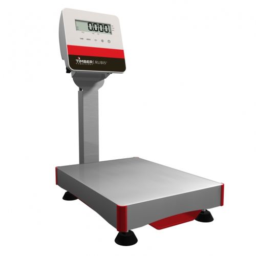 Plattformwaage - RUBIS series - TIMBER PRODUCTIONS - für gewerbliche Nutzung / Kilogramm / mit LCD-Display