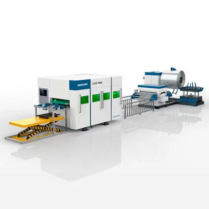 Bandgespeiste Schneidemaschine - Wuhan Remcor Technology Co.,ltd - Laser / für Aluminium / für Edelstahl