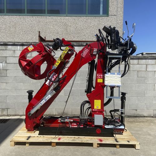 Traktormontierter Lader - GF 5000 - Tecnodraulic - für Forstwirtschaft