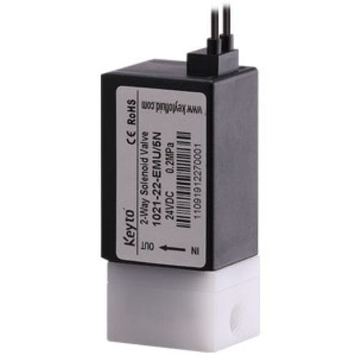 Membran-Magnetventil - 1021-3 series - Keyto Fluid Technology - direktgesteuert / 3-Wege / Wasser