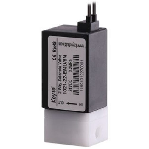 Membran-Magnetventil - 1021-2 series  - Keyto Fluid Technology - direktgesteuert / 2-Wege / NC