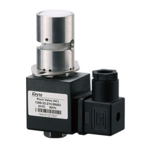 Quetschventil - 1269-22-Z1C/0NSC	 - Keyto Fluid Technology - elektrisch / für Reinwasser / für Rohre