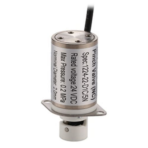 Quetschventil - 1224-22  - Keyto Fluid Technology - elektrisch / für Reinwasser / für Rohre