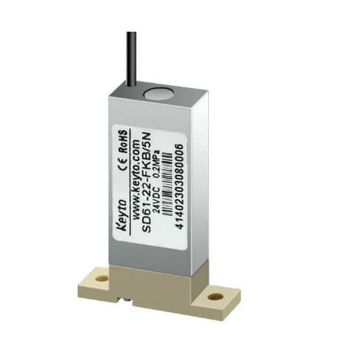 Membranventil - SD61  - Keyto Fluid Technology - elektrisch / für Wasser / für Luft