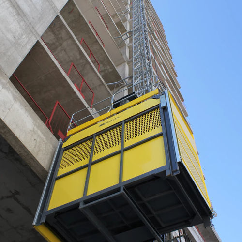 Automatischer Aufzug - Acrobat 2000 - Maksan Endüstri Makine - für das Bauwesen / für Baustelle / für Intensiveinsatz