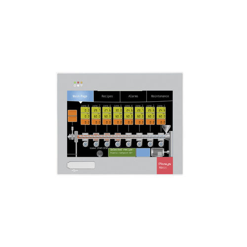 HMI mit resisitivem Touchscreen - TD820 - Pixsys - einbaufähig / 1280 x 800 / ARM Cortex-A8