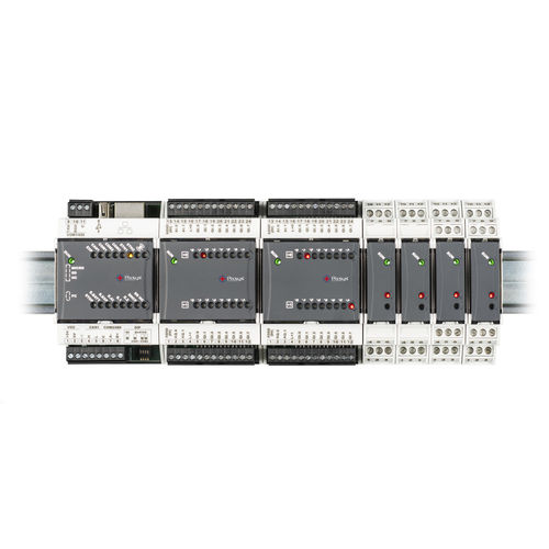 Modulare SPS - PL700 - Pixsys - DIN-Schiene / mit erweiterbaren E/A-Karten / RS485