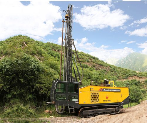 Sprenglochbohrgerät - TAIYE-D8-DTH - Xuanhua Taiye Drilling Machinery Co.,LTD - auf Raupen / drehbar / Imloch