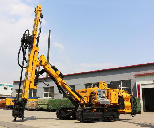 Drehbares Bohrgerät - TAIYE-400F-DTH - Xuanhua Taiye Drilling Machinery Co.,LTD - hydraulisch / dieselbetrieben / elektrisch