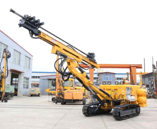Multifunktions-Bohrgerät - TAIYE400 - Xuanhua Taiye Drilling Machinery Co.,LTD - auf Raupen / drehbar / hydraulisch