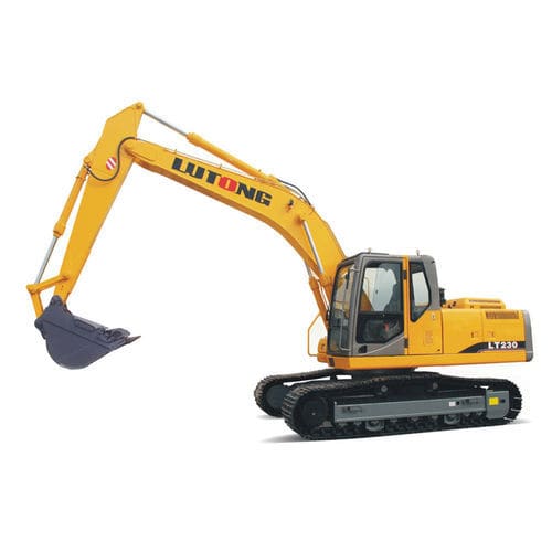 Minibagger - LT230-6 - Luoyang Lutong Heavy Industry Machinery Co., Ltd - auf Raupen / Diesel / für Forstwirtschaft