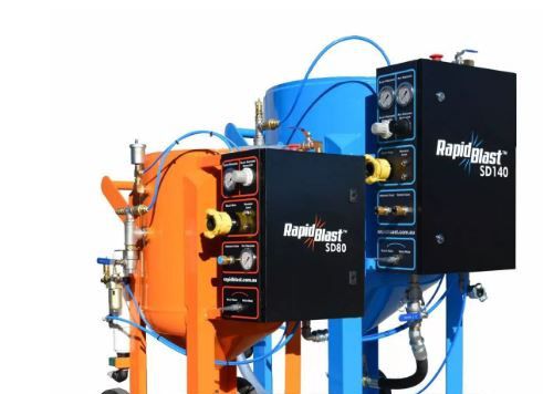 Eisenmetall-Sandstrahlen - The RapidBlast™ - QUANTUM BLAST AUSTRALIA PTY LTD - mittelgroße Serien / für Automobilanwendungen